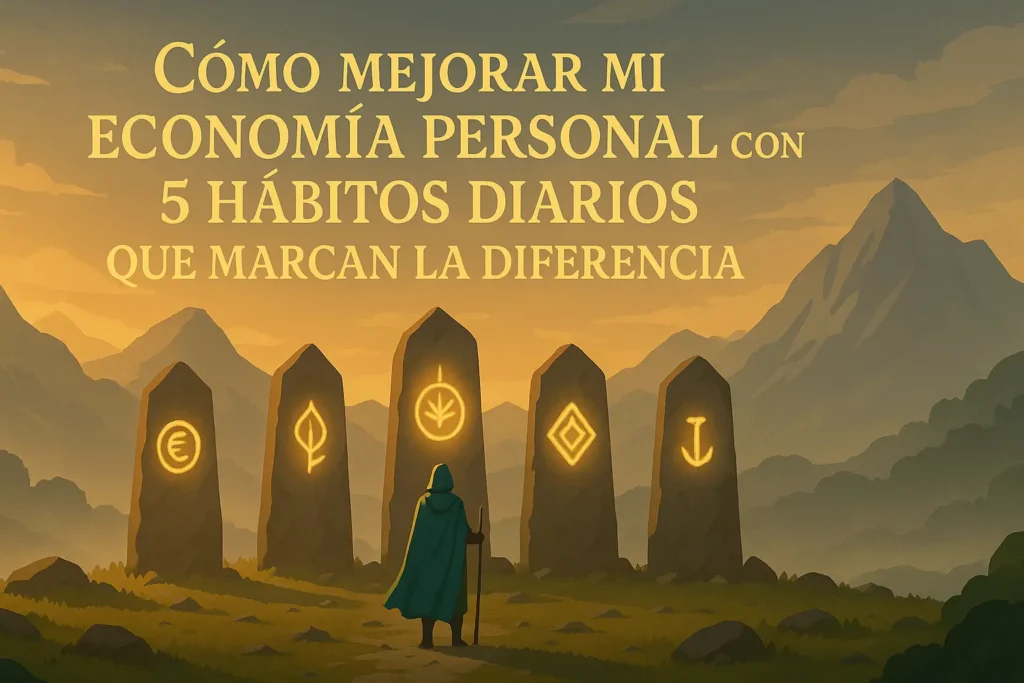 Cómo mejorar mi economía personal con estos 5 hábitos diarios para reducir mis gastos