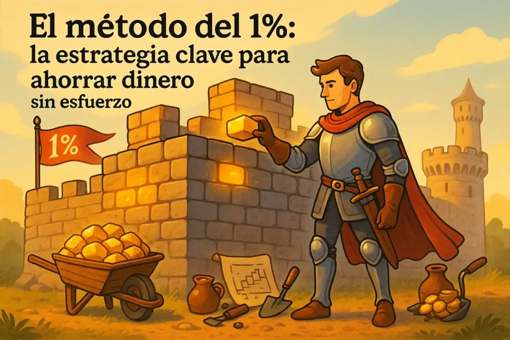 Método del 1 % para ahorrar dinero