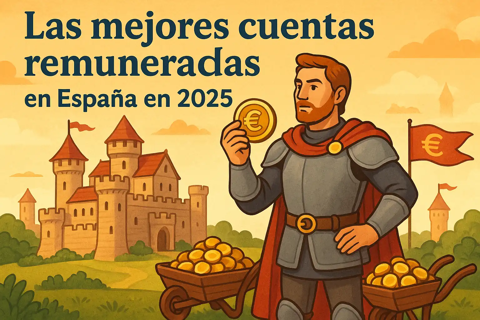 Mejores cuentas remuneradas España 2025