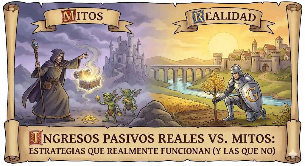 Ingresos pasivos reales vs. mitos estrategias que realmente funcionan (y las que no)